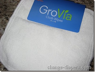 GroVia cloth wipes