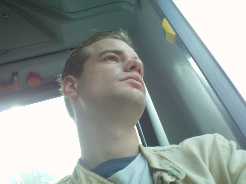 Ik in de bus