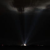 Later on, some clouds rolled in.... I let 3 seconds of exposure time show the clouds