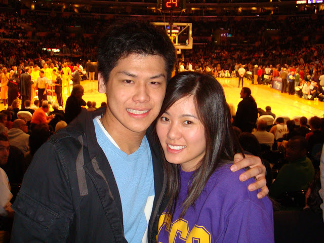 here we are during halftime. we had really close seats!