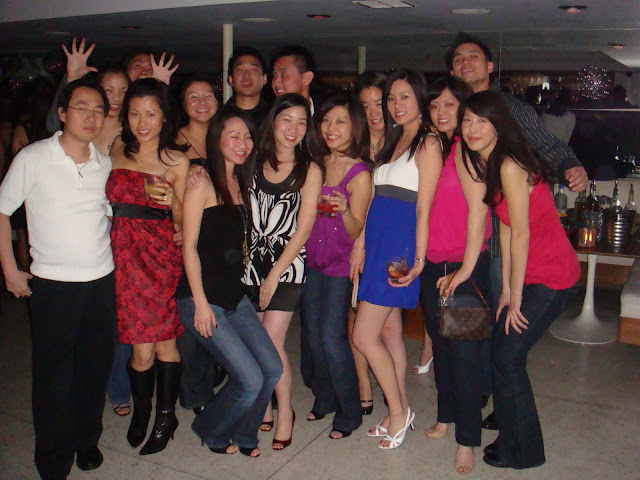 here we all are in front of our tables..