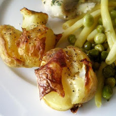 Twice Cooked Baby Potatoes