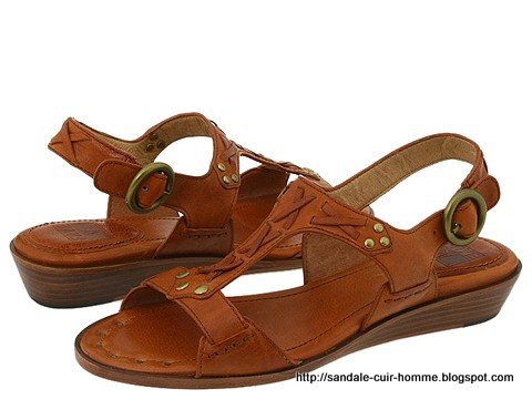 Sandale cuir homme:sandale-676916