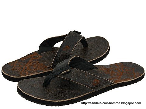 Sandale cuir homme:sandale-676317