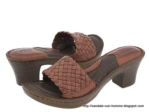 Sandale cuir homme:sandale-676766