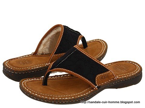 Sandale cuir homme:sandale-674225