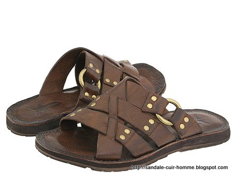 Sandale cuir homme:sandale-674245
