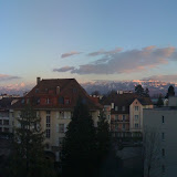 Sunset view from my hospital room