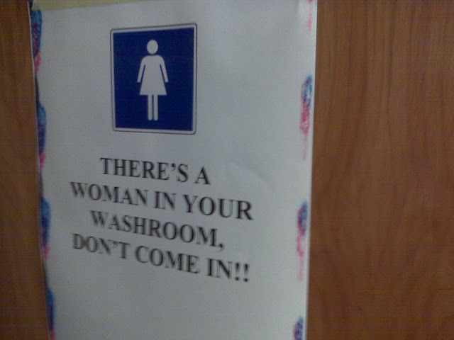 Men's washroom