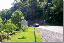 Buffalo Creek Marker on Co. Route 16 (Click to Enlarge)