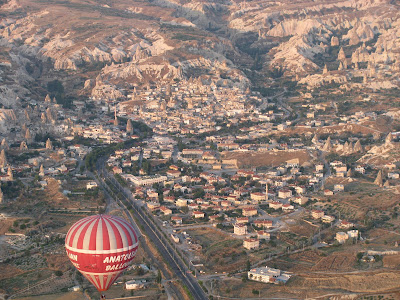 Göreme vu depuis le ciel