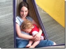 Alana and Paige Hammock 3