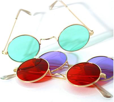 Gafas de colores