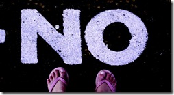 No eve teasing street harassment