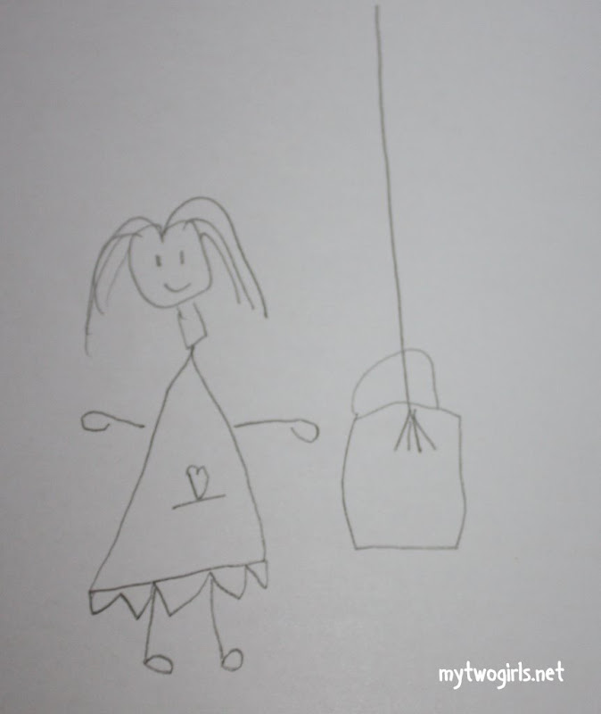 Drawing with caption - Mop