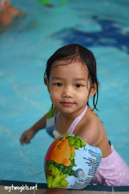 Zaria all set to swim