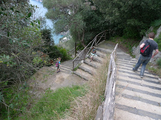 The endless steps wind and turn.