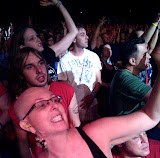Most of the crowd did not look this young.