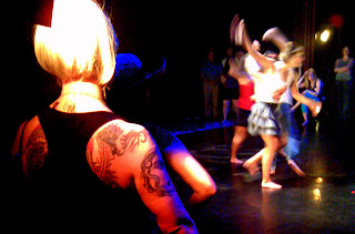 The dance show was an interactive club/concert scene where the audience gets to dance.
