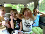Dancing to Lady Gaga on the way to Six Flags
