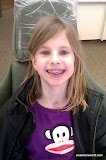Emma's final moments with braces.