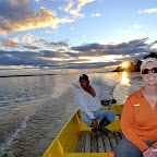 Looking for dolphins in the Peruvian sunset.