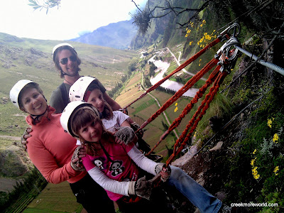 I think Lily is just annoyed that we made her do pictures.  She would rather climb.