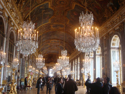Palácio de Versalhes - Salão dos Espelhos