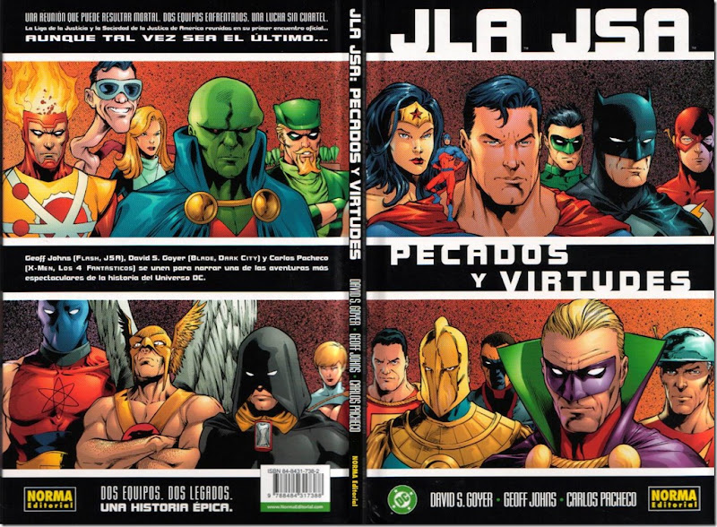 JLA & JSA - Pecados y Virtudes