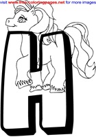 Alphabet_Coloring_Pages_H Alphabet_Coloring_Pages_H