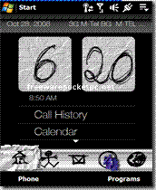 dirty_paper_touchflo_3d_theme_windows_mobile_freeware_small