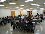 Wed nite supper - dining in Lucas Hall.JPG