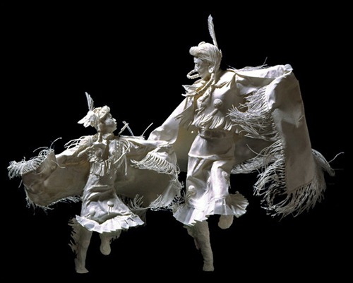 Paper Sculptures by Allen and Patty Eckman Seen On www.coolpicturegallery.net