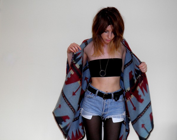 ASOS AZTEC CAPE 10