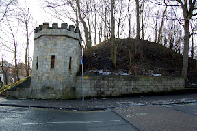 Baile Hill entrance to walls