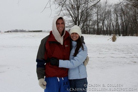 Kenyans in the snow