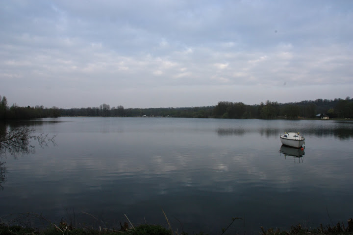 Mooi meer vlak bij de camping.