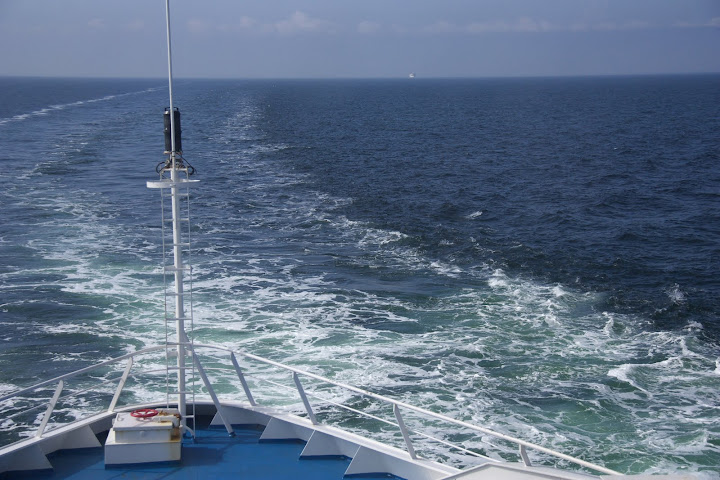 We varen redelijk snel