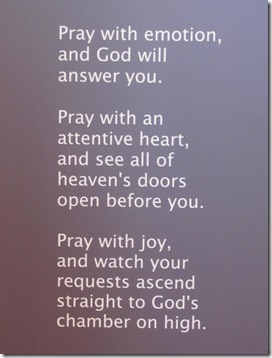Prayer Sign