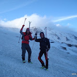 Andrew en Reiner van het Canadian national ski mountaineering team
