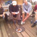 Kaatz Geburtstag mit Kuchen und Bier