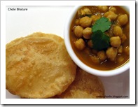 Cooking Foodie's Chole Bhature upload