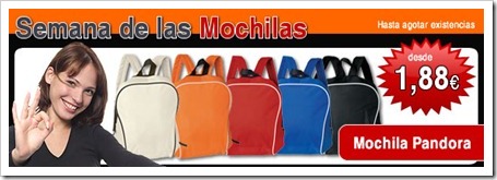 Semana de las mochilas en ecamisetas