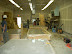 A shop full of panels! We could only fit four, so we did two batches