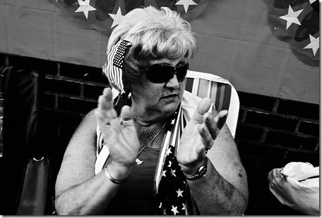 RIDGEFIELD PARK, NEW JERSEY - A woman applauds during the parade.

Founded in 1894, the Ridgefield Park Fourth of July Parade and Celebration, prides itself as one of the oldest parades in the United States, and the oldest in New Jersey.

Mustafah Abdulaziz for The Wall Street Journal

PARADENJ