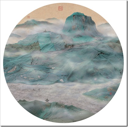 Overlapping waves and lush trees (2007)