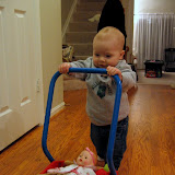 Walking!  (February)