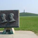 The Wright Brothers Memorial.