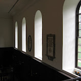 Inside the Chapel of the Christopher Wren Building on the campus of the College of William and Mary.