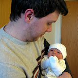 Poppa and Lily at the hospital. (February)